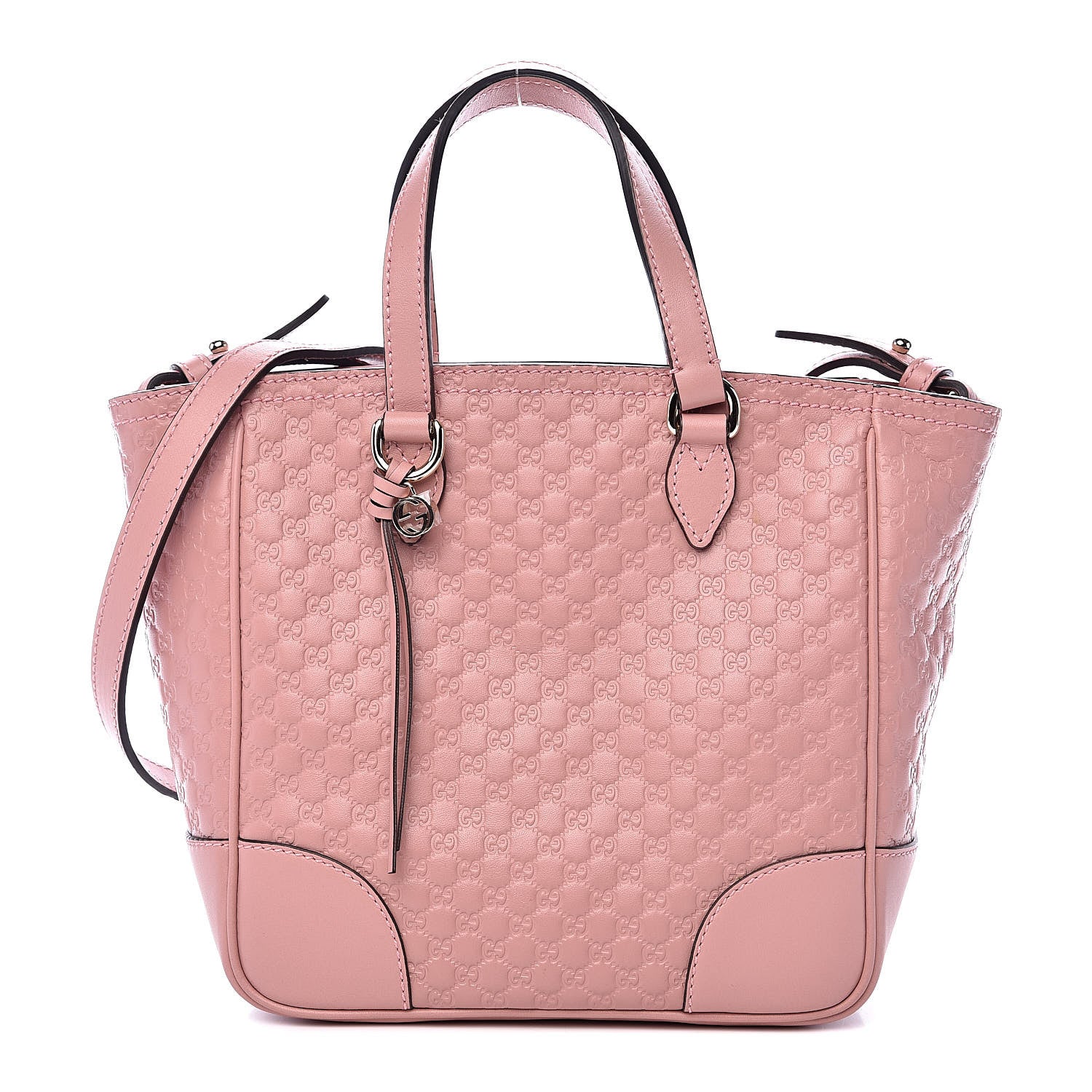 Gucci Microguccissima Small Bree Tote Soft Pink 1 of 9