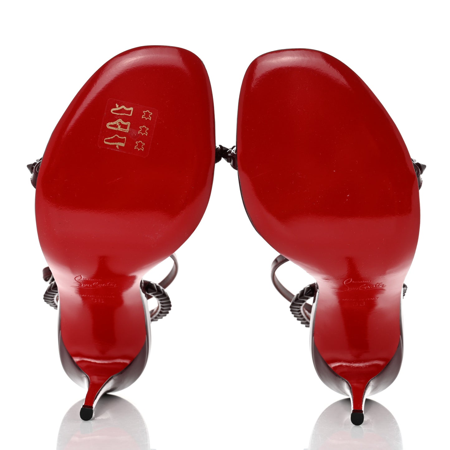 Kid So Me Spike 100 Sandals 36 Bordeaux