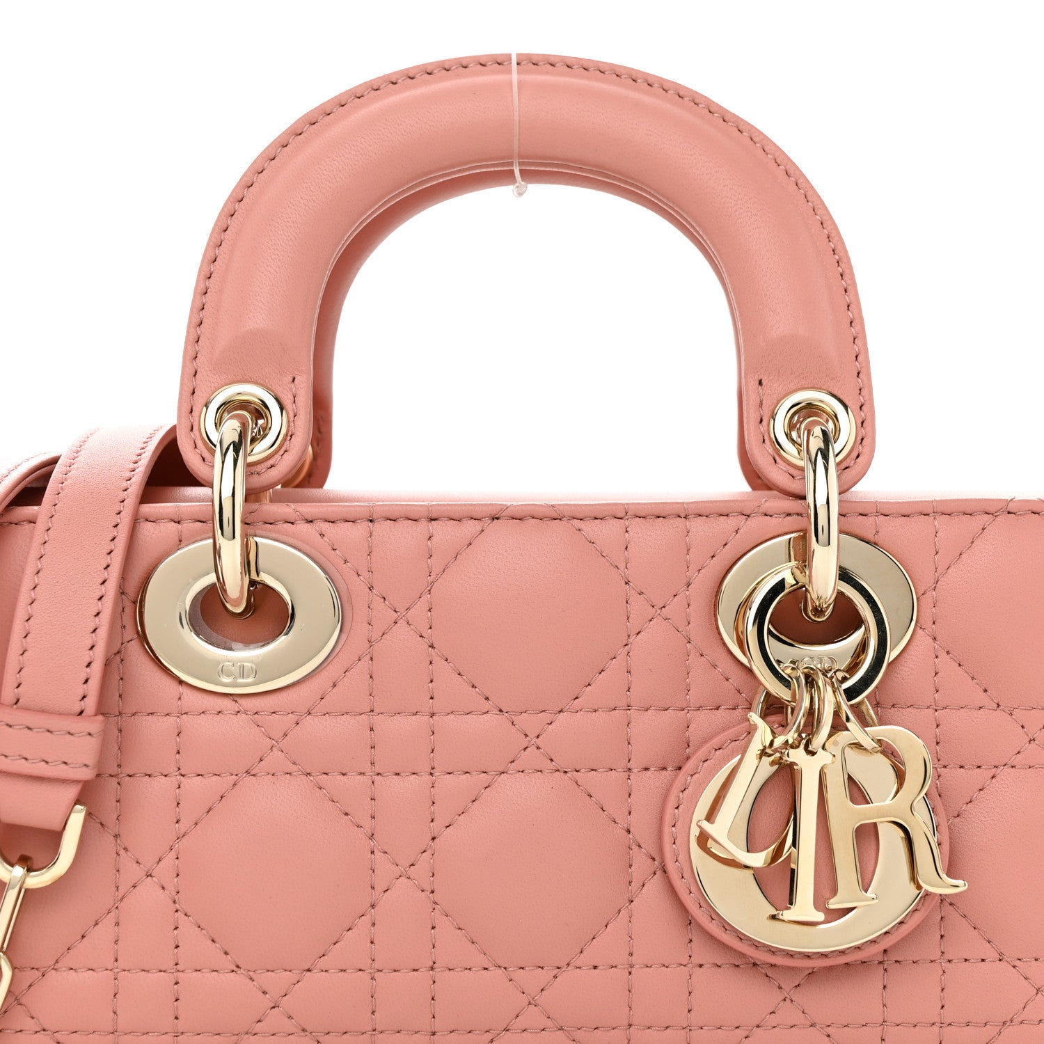 Christian Dior Lambskin Cannage Small Lady D-Joy Light Pink 8 of 12