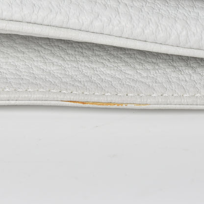 Gucci Pebbled Calfskin Web Blondie Flap White 17 of 23