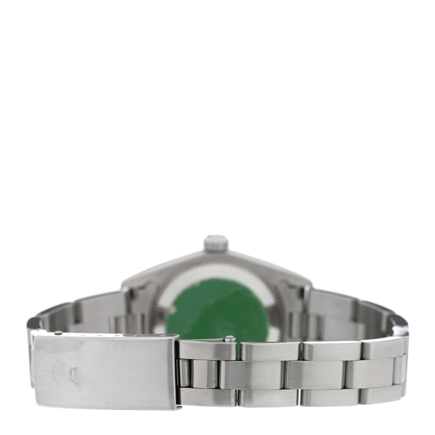 Stainless Steel 24mm Oyster Perpetual Watch White Roman 76080