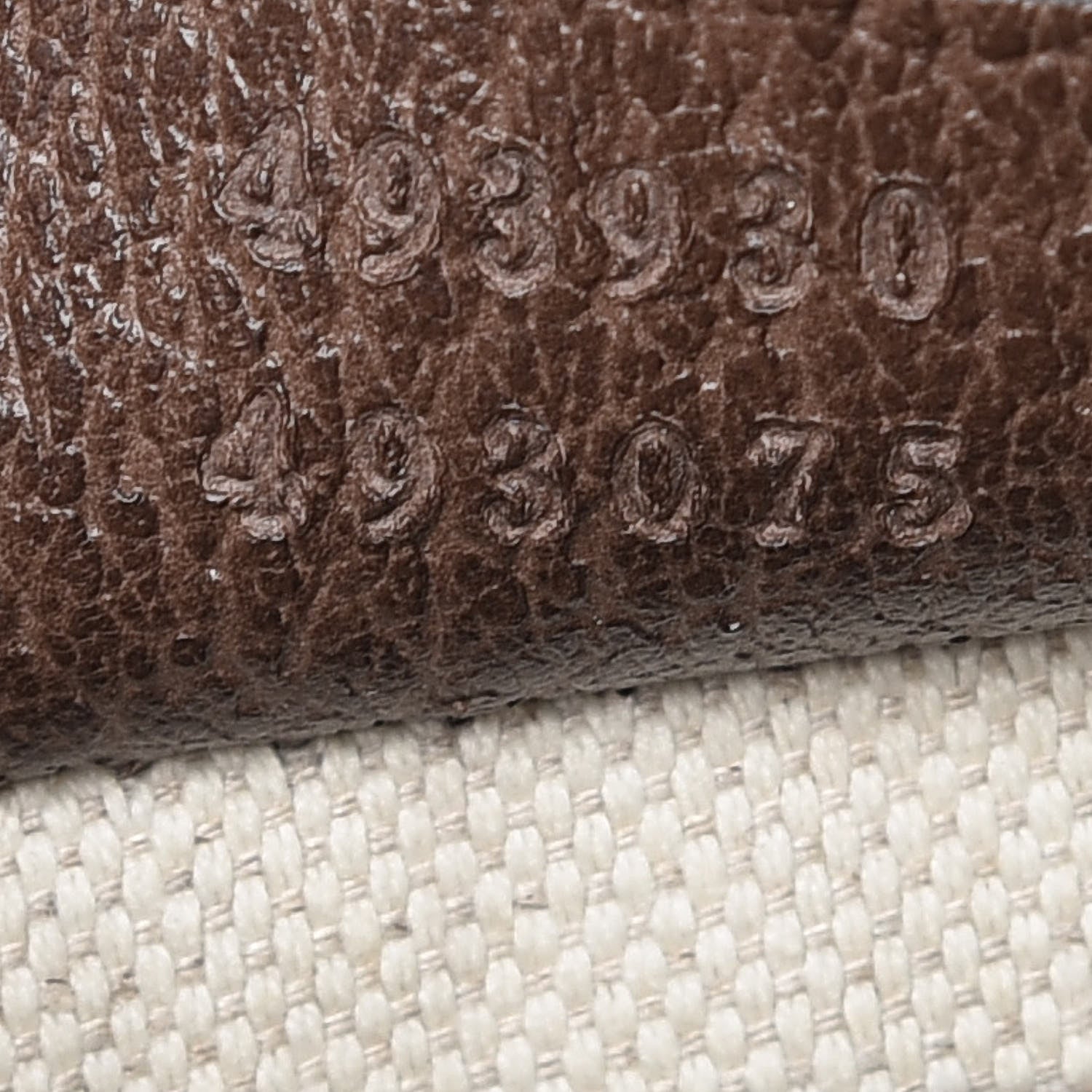 Gucci GG Supreme Monogram Neo Vintage Web Belt Bag Brown 9 of 9