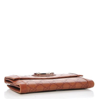 Gucci Guccissima Punch Continental Flap Wallet Brown 4 of 11