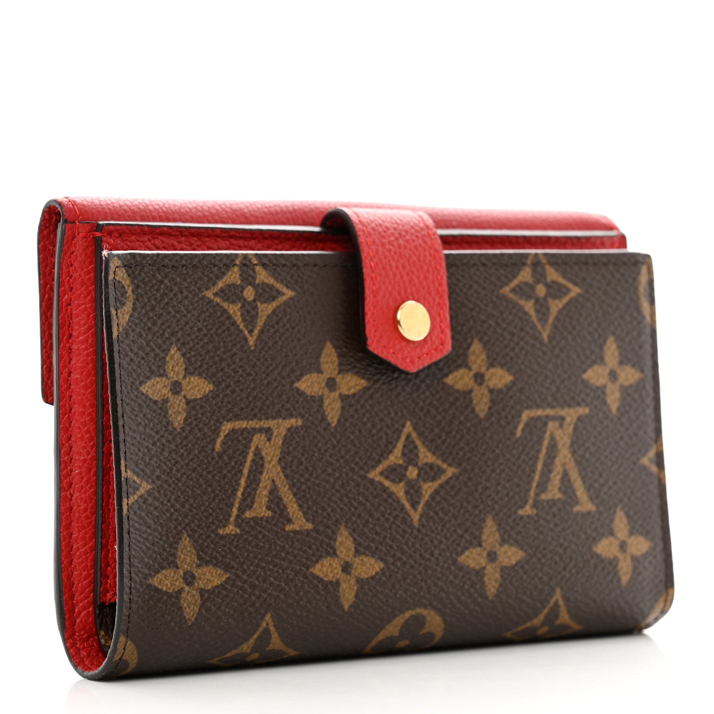 Monogram Pallas Compact Wallet Cherry