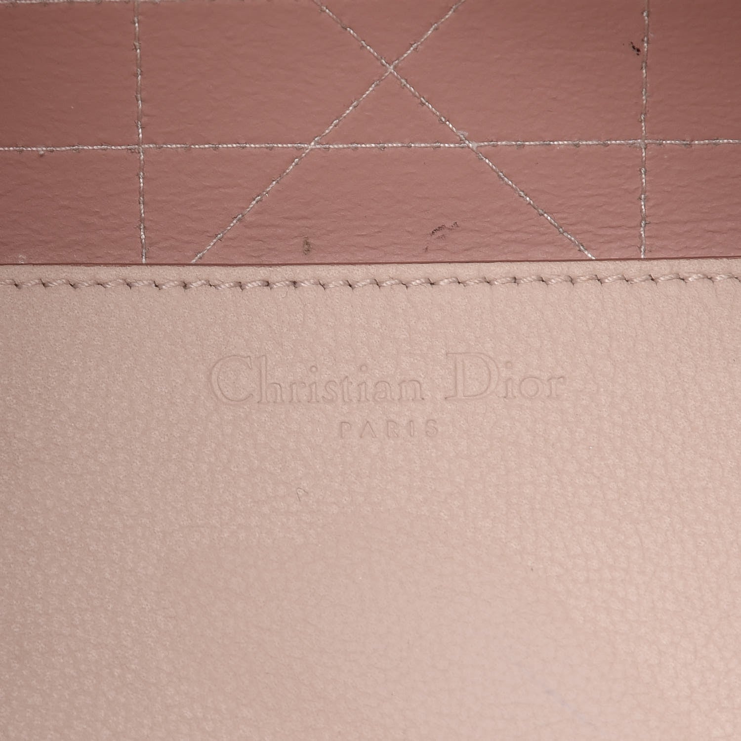 Christian Dior Grained Calfskin Cannage Medium Ultradior Tote Rose Poudre 13 of 14