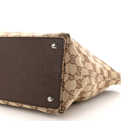 Gucci Monogram Eclipse Tote Brown 10 of 15