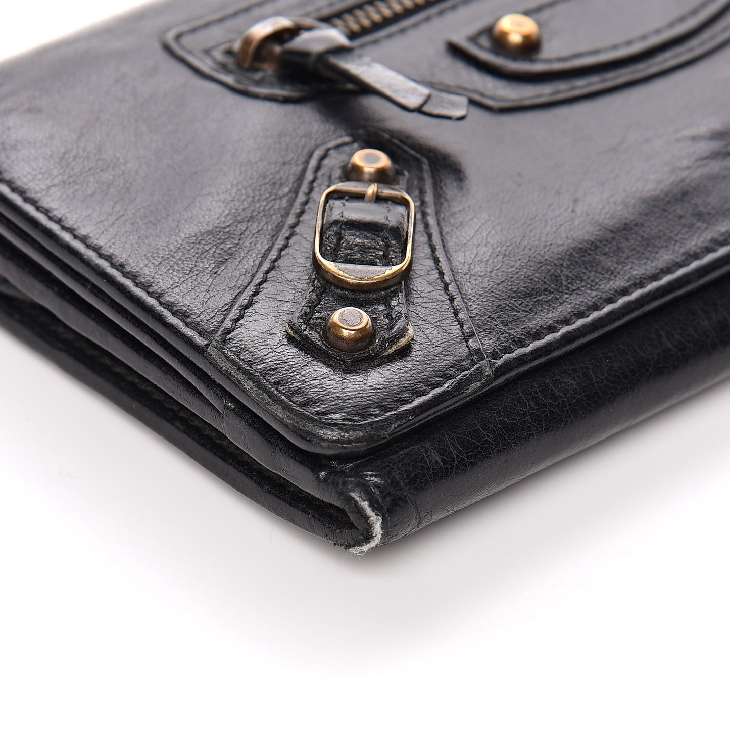 Chevre Classic Hardware Classic Hardware Money Wallet Black