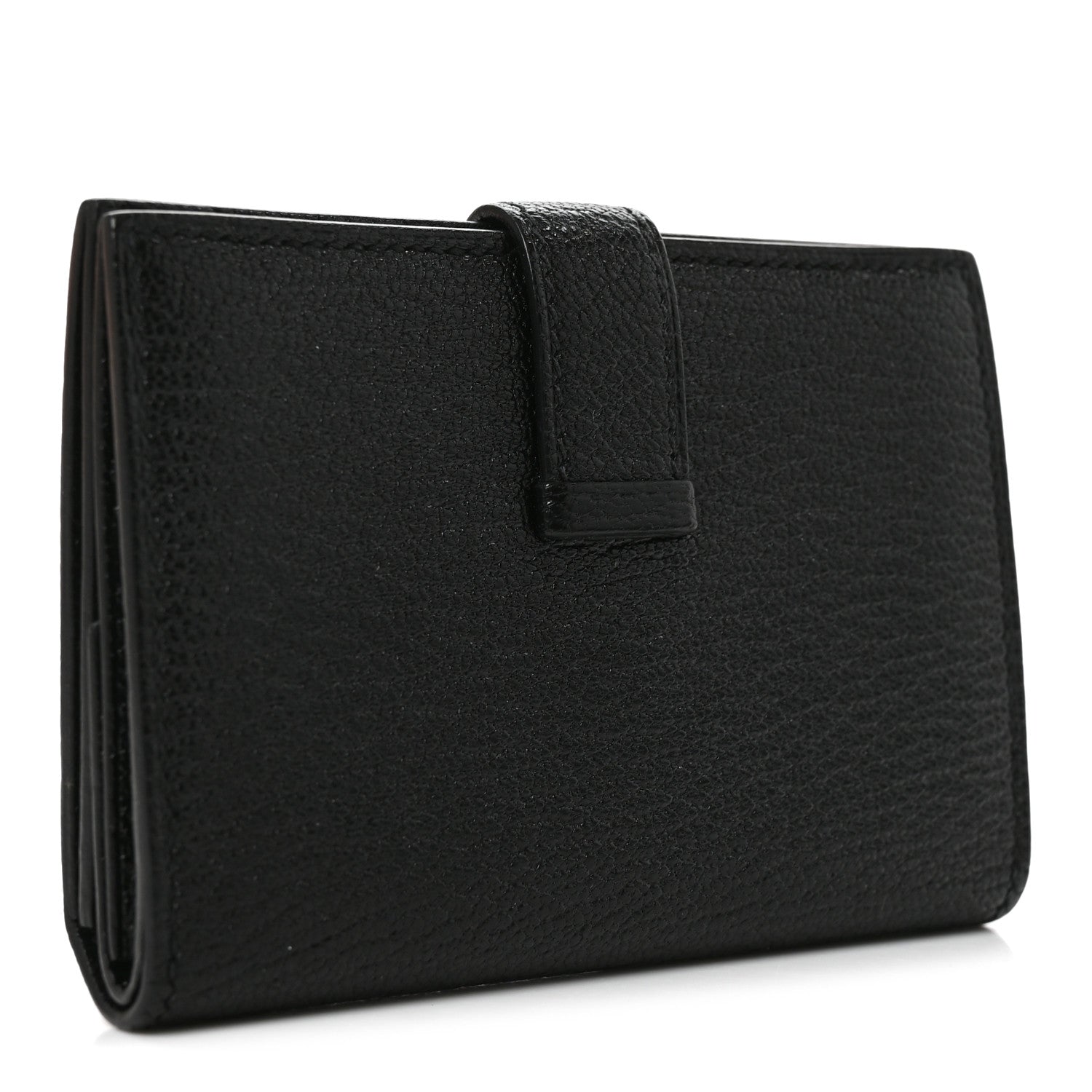Hermes Chevre Mysore Mini Bearn Wallet Black 3 of 7