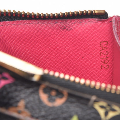 Louis Vuitton Monogram Multicolor Key Pouch Black Grenade 7 of 12
