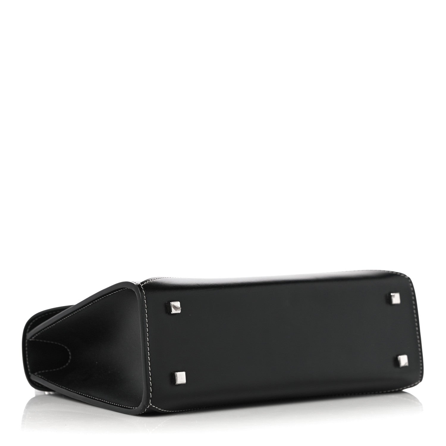 Moynat Box Calfskin Gabrielle PM Black 4 of 9