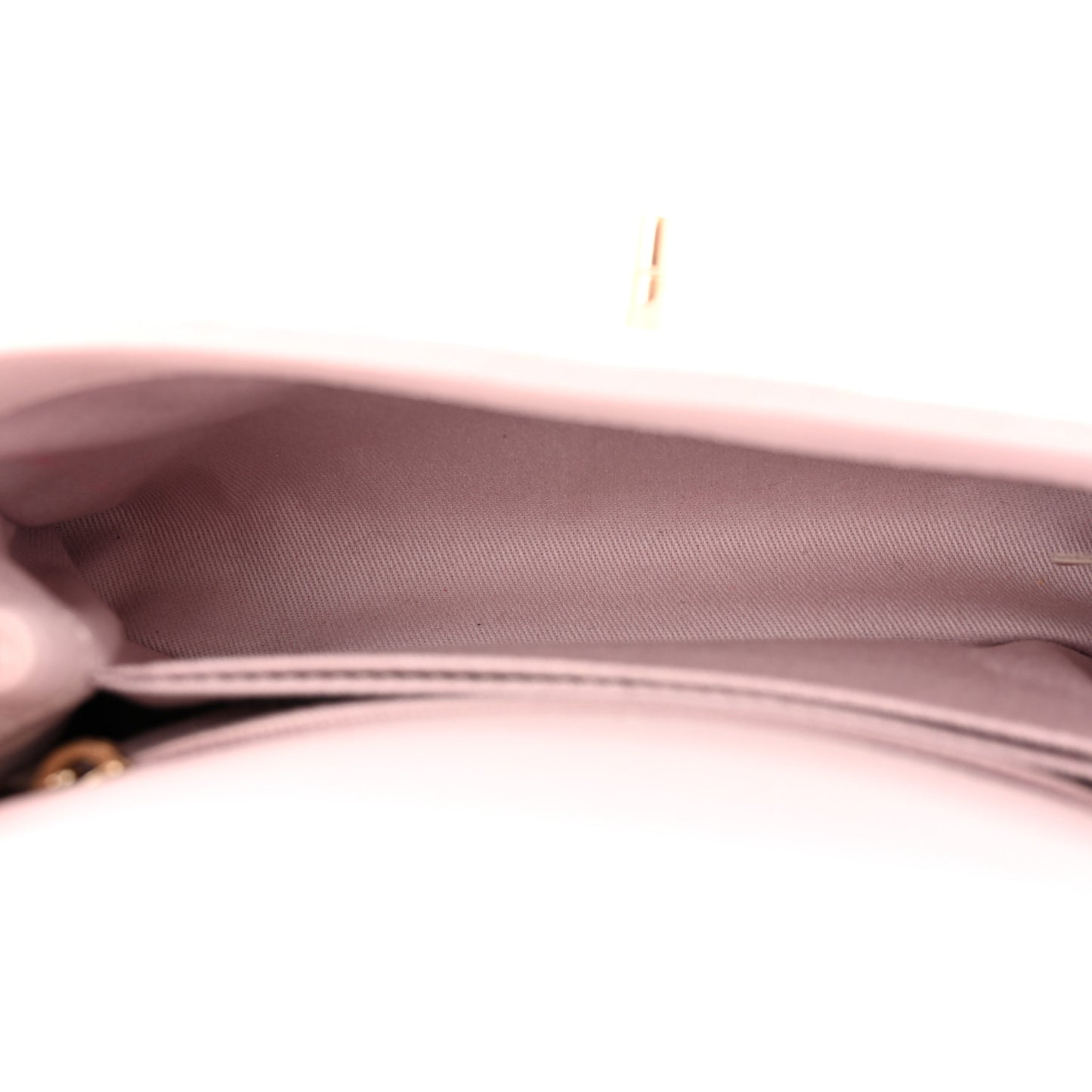 Caviar Quilted Mini Coco Handle Flap Light Pink