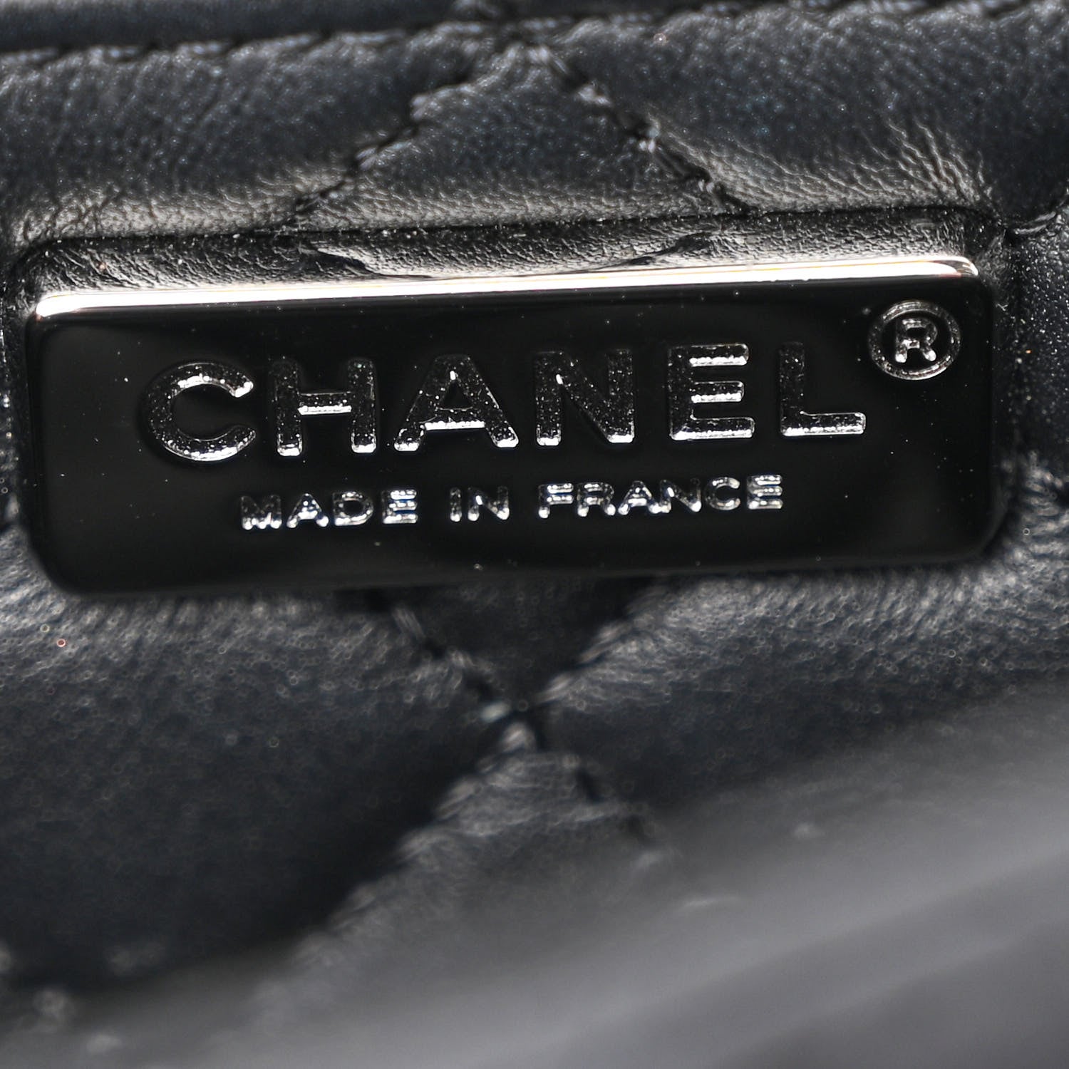 Chanel Snakeskin Mini  Flap Black 6 of 11