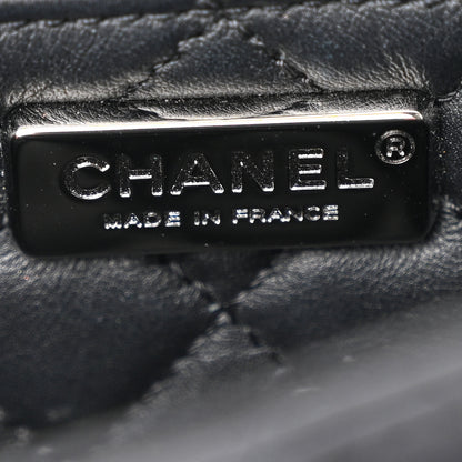 Chanel Snakeskin Mini  Flap Black 6 of 11