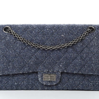 Chanel Metallic Tweed Quilted 2.55 Reissue 226 Flap 9 of 12