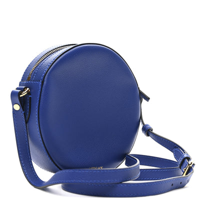 Versace Calfskin La Medusa Round Camera Bag Blue 3 of 12