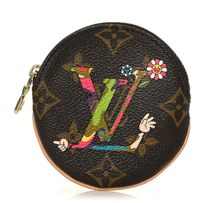 Louis Vuitton Monogram MOCA Round Coin Purse 1 of 6