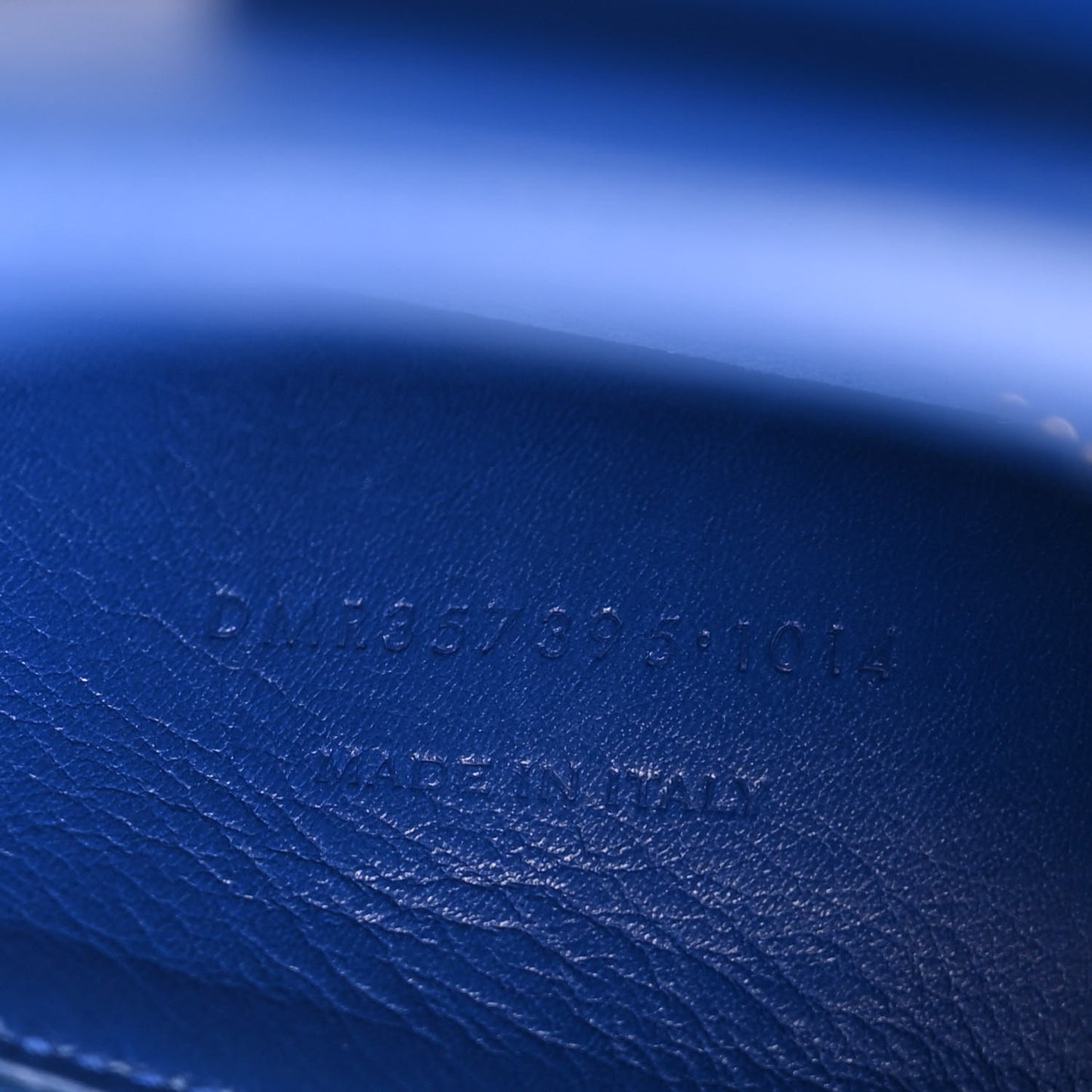 Calfskin Small Monogram Cabas Blue Majorelle