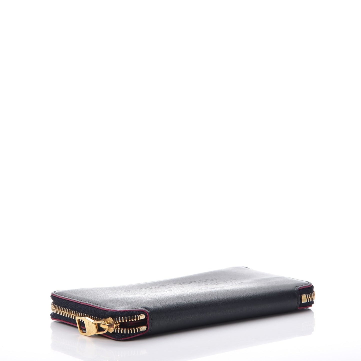 Veau Soie Iena Wallet Cobalt