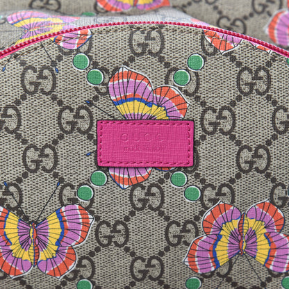 Gucci GG Supreme Monogram Childrens Butterfly Backpack 9 of 9