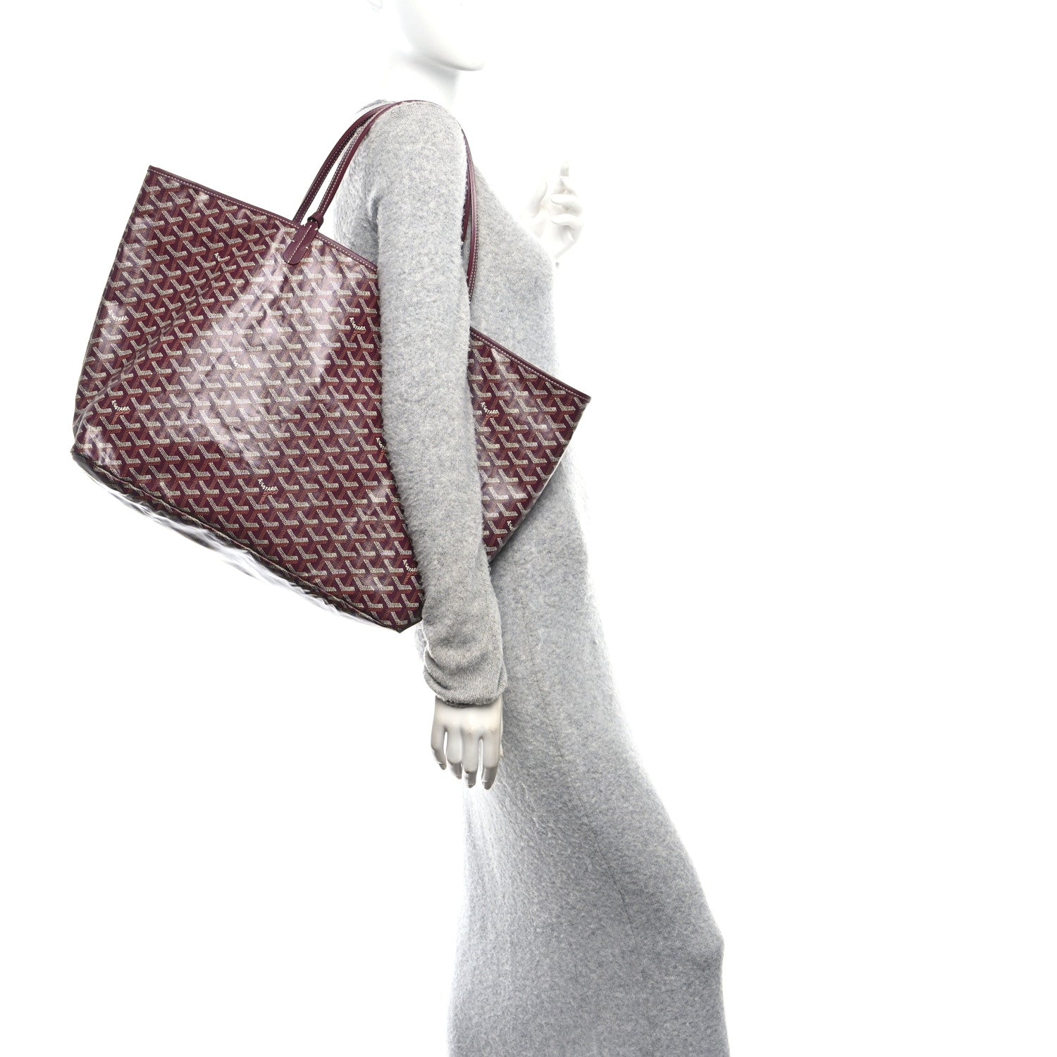 Goyard Goyardine Saint Louis GM Bordeaux 2 of 11