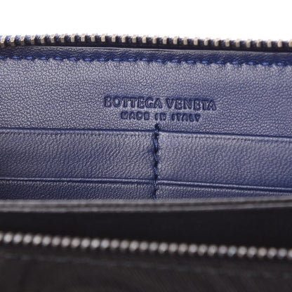 Bottega Veneta Nappa Intrecciato Zip Around Wallet Atlantic 6 of 8