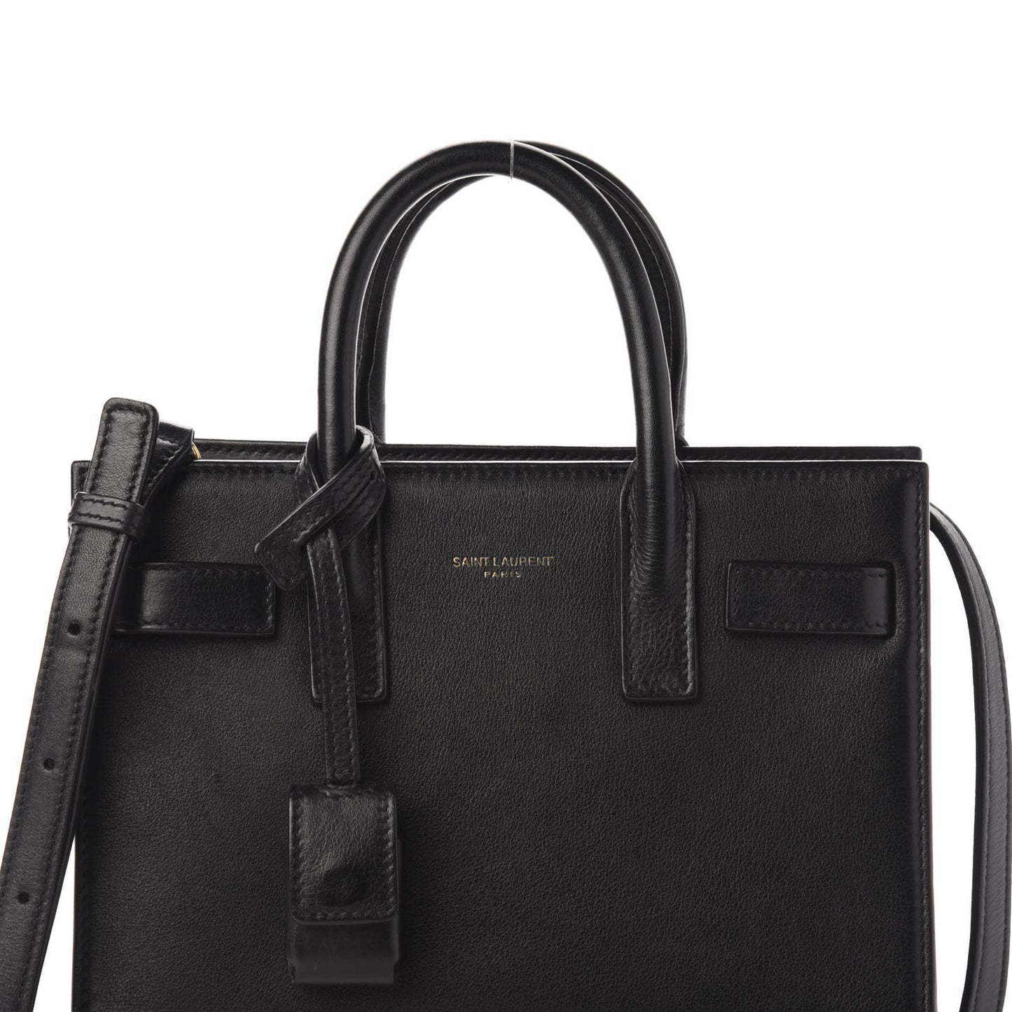 Calfskin Nano Sac de Jour Black