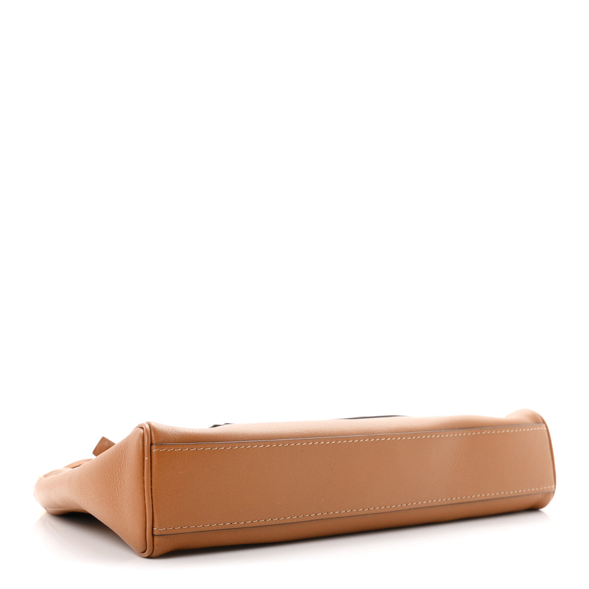 Calfskin Louise Pochette Camel