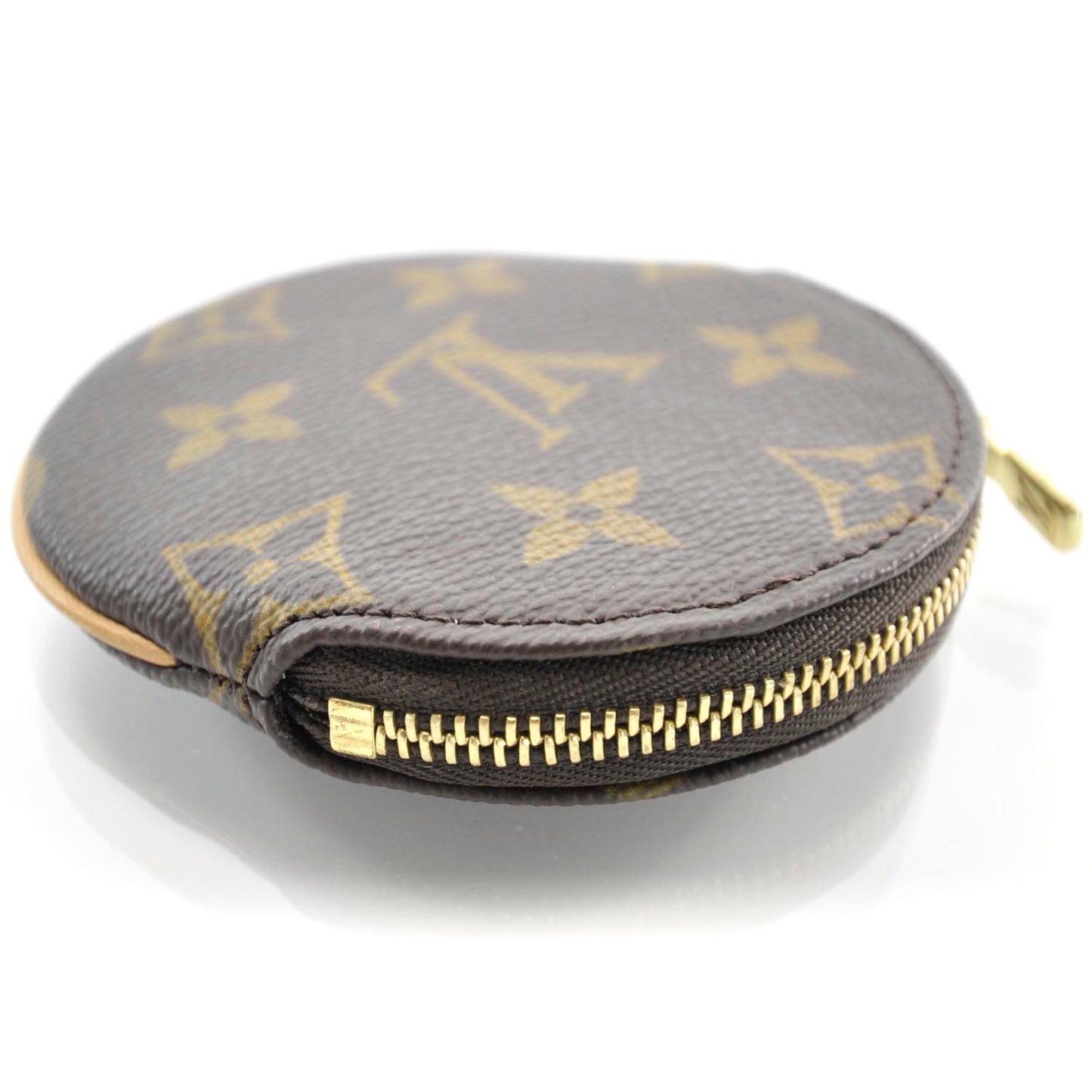 Monogram Porte-Monnaie Round Coin Purse