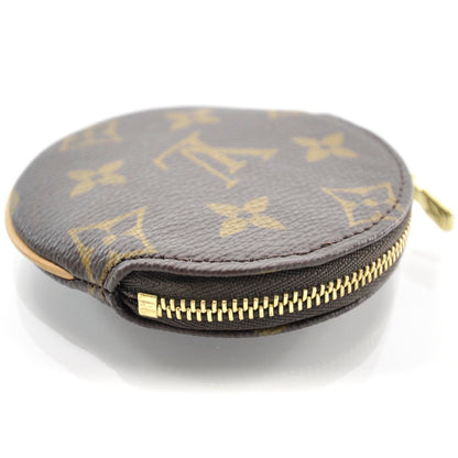 Louis Vuitton Monogram Porte-Monnaie Round Coin Purse 3 of 7
