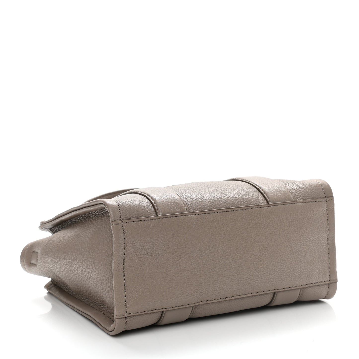 Grained Calfskin Small The Tote Bag Cement