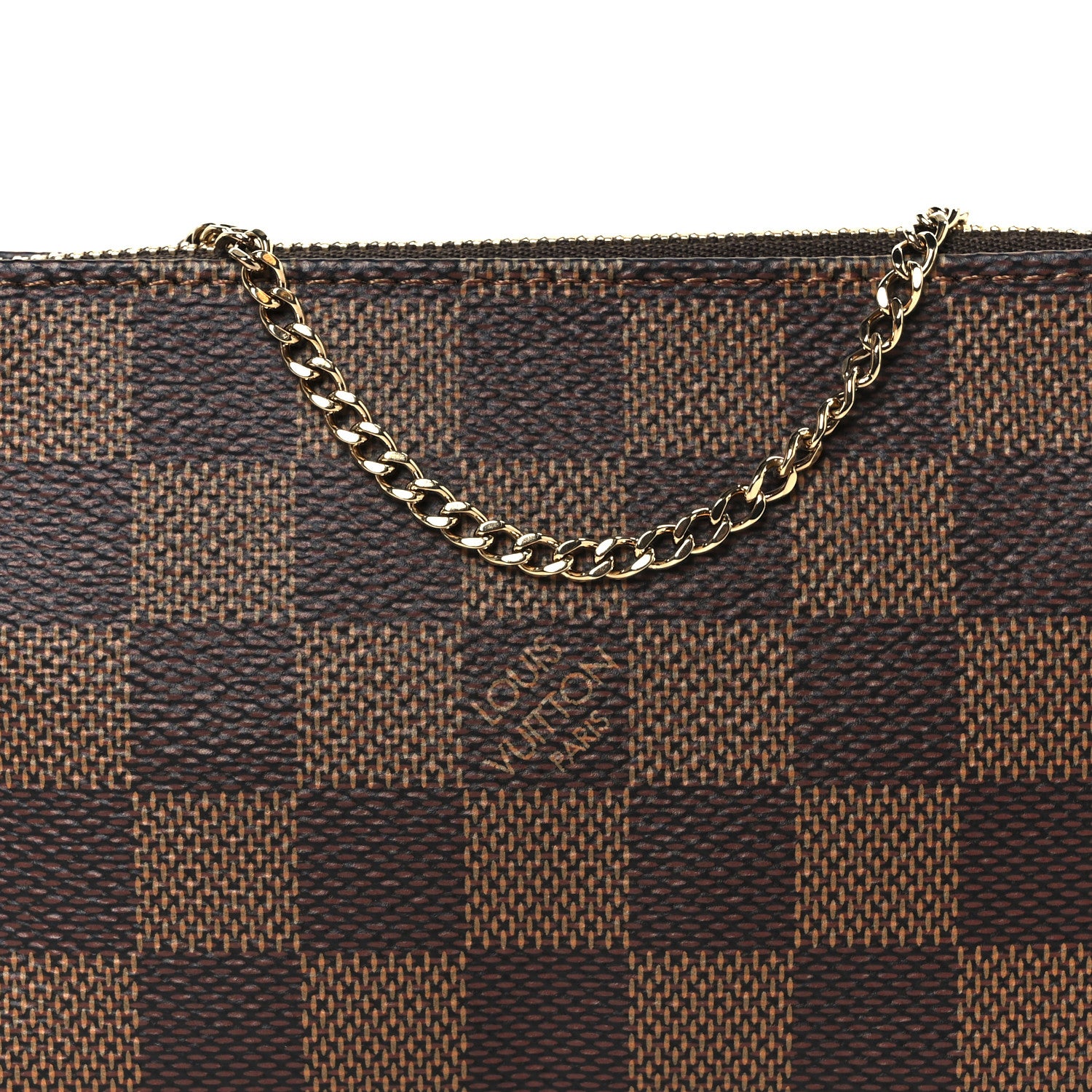 Louis Vuitton Damier Ebene Mini Pochette Accessories 8 of 11
