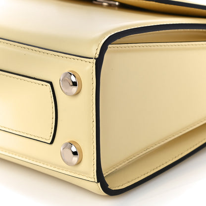 Salvatore Ferragamo Smooth Calfskin Mini Boxyz Light Yellow 10 of 12