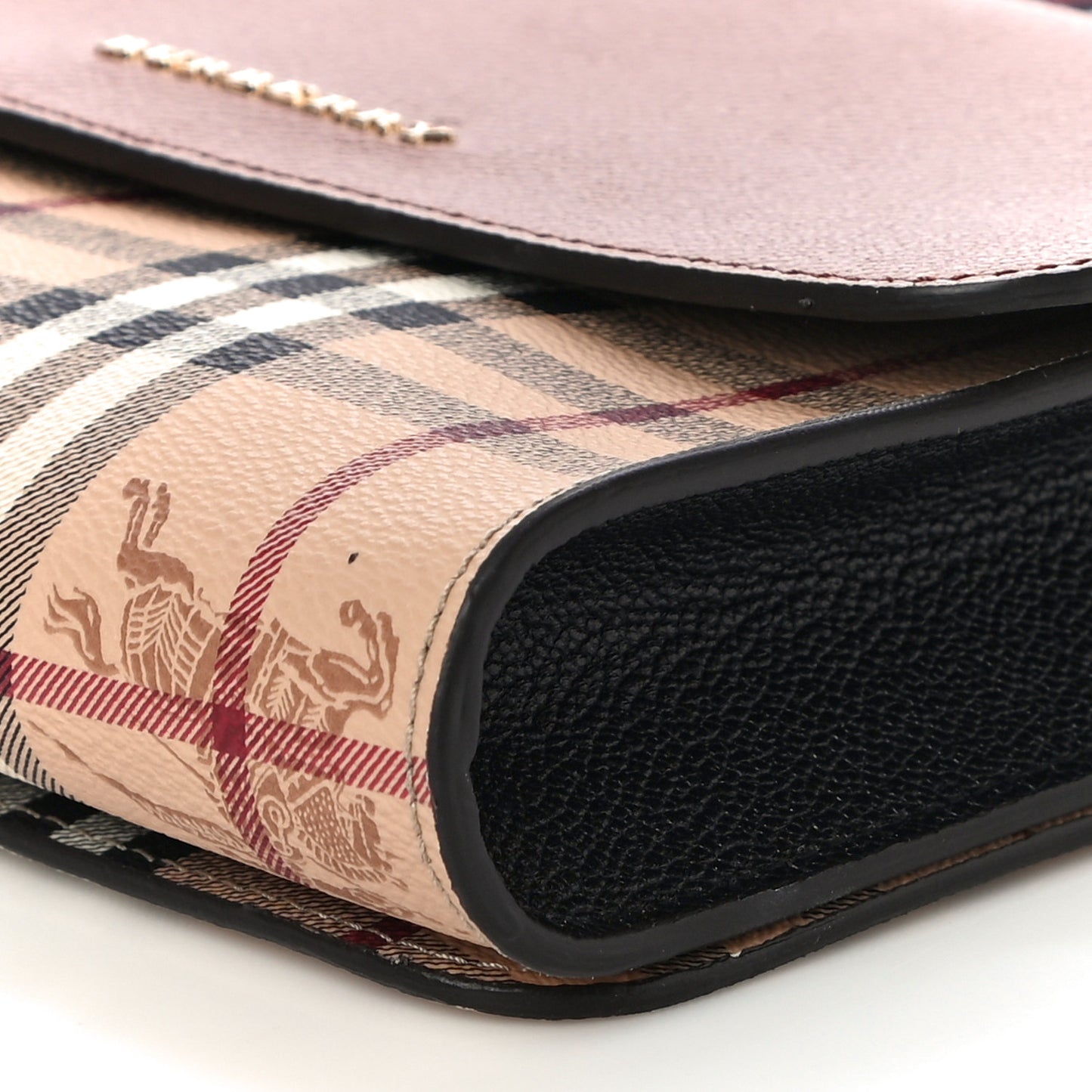 Haymarket Check Small Loxley Crossbody Bright Toffee
