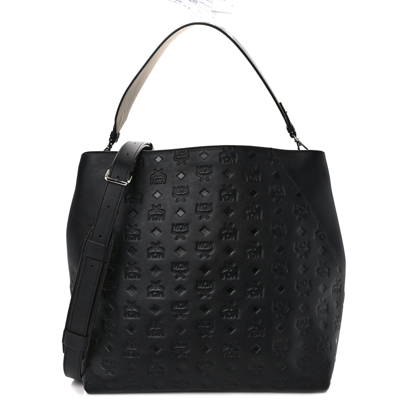 Calfskin Ottomar Large Klara Hobo Black Black