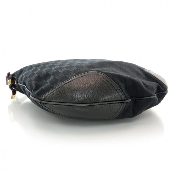Gucci Monogram Princy Hobo Black 4 of 9