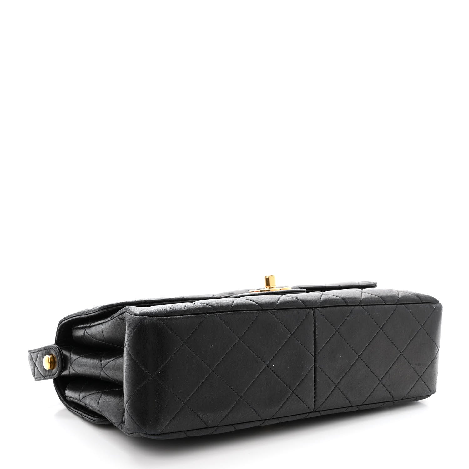 Chanel Lambskin Quilted Medium Double Sided Flap Black 4 of 16