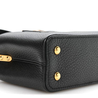 Louis Vuitton Taurillon Mini Capucines Black 8 of 10