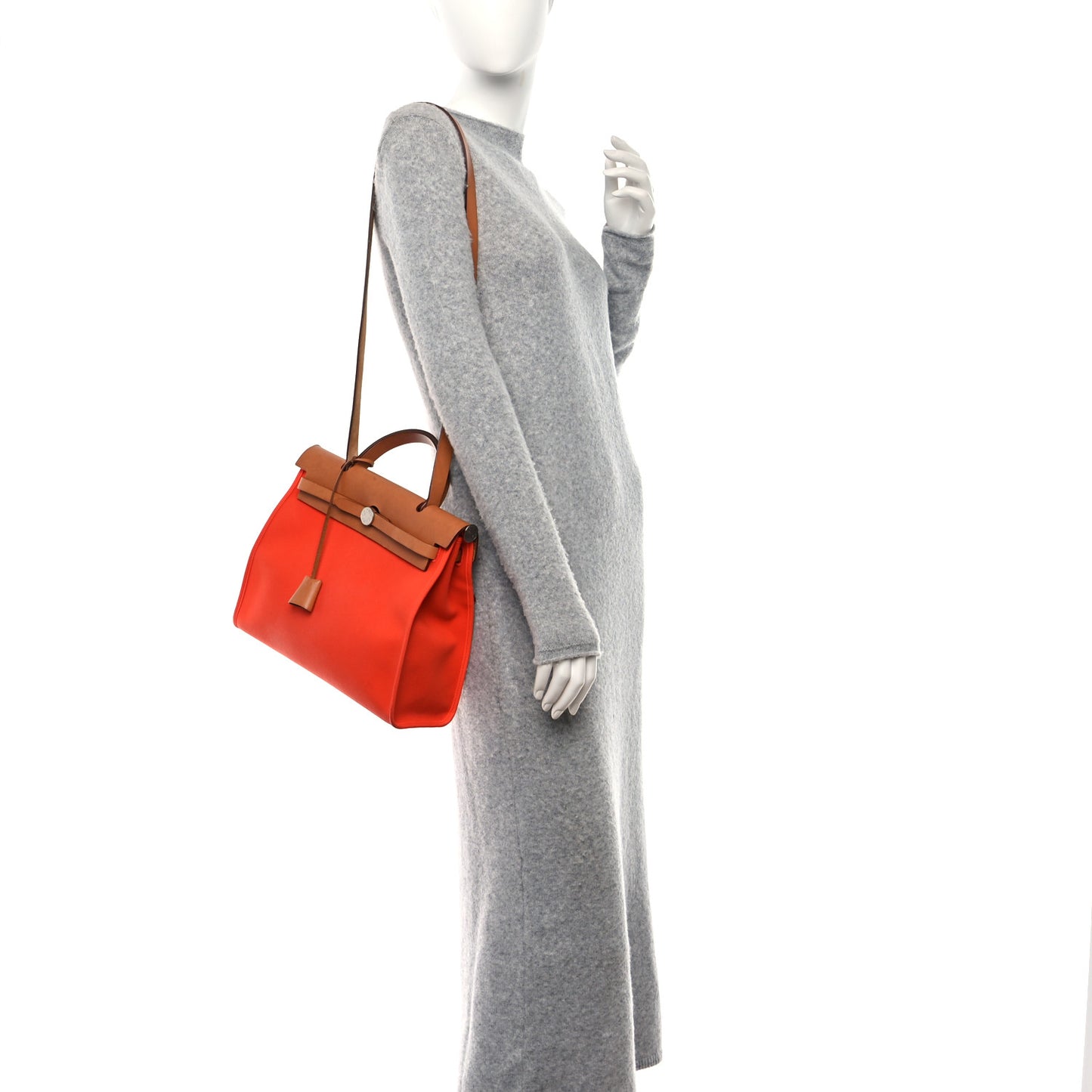 Toile Vache Hunter Herbag Zip 31 PM Orange Natural Orange Natural