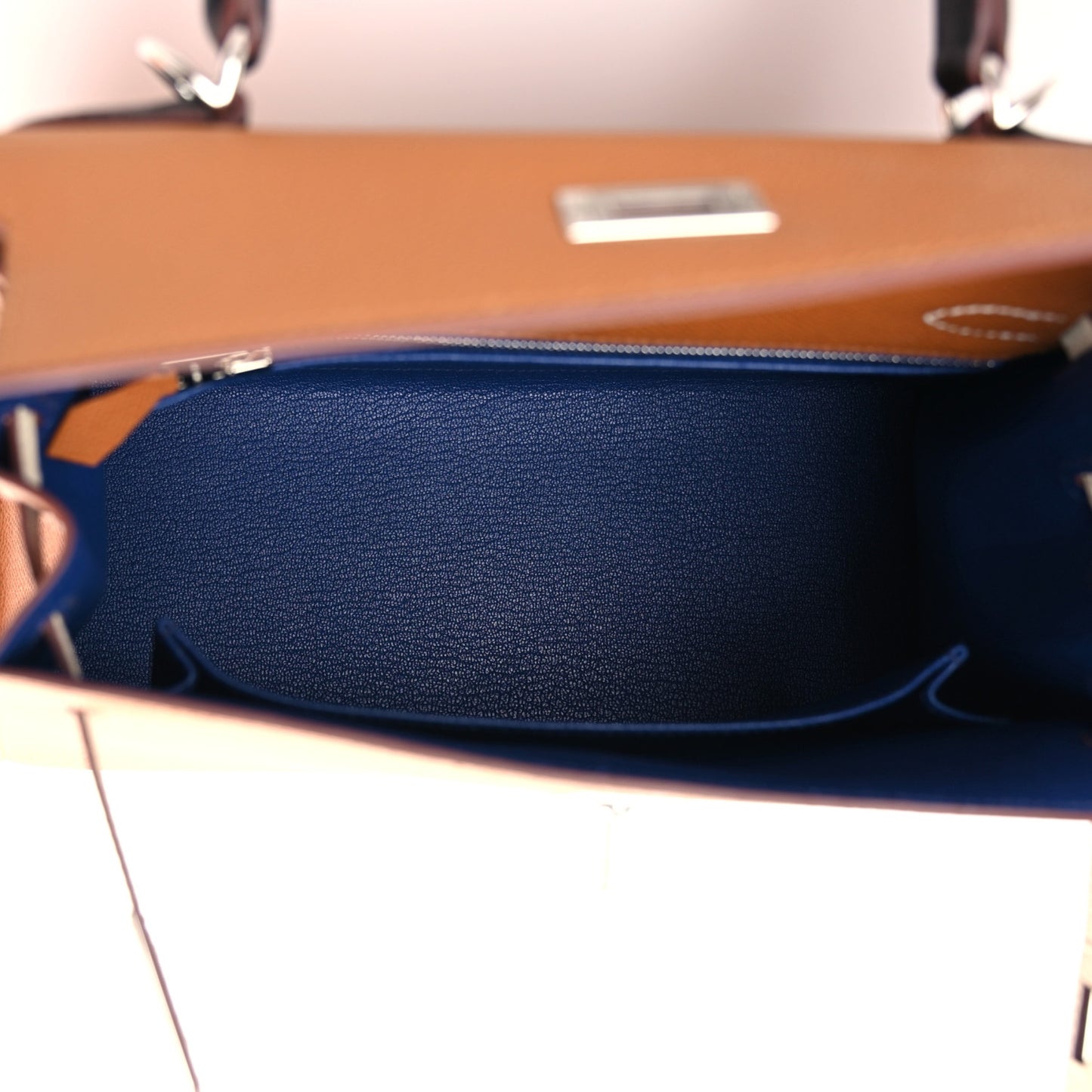 Epsom Verso Tri-Color Kelly Sellier 25 Gold Craie Black