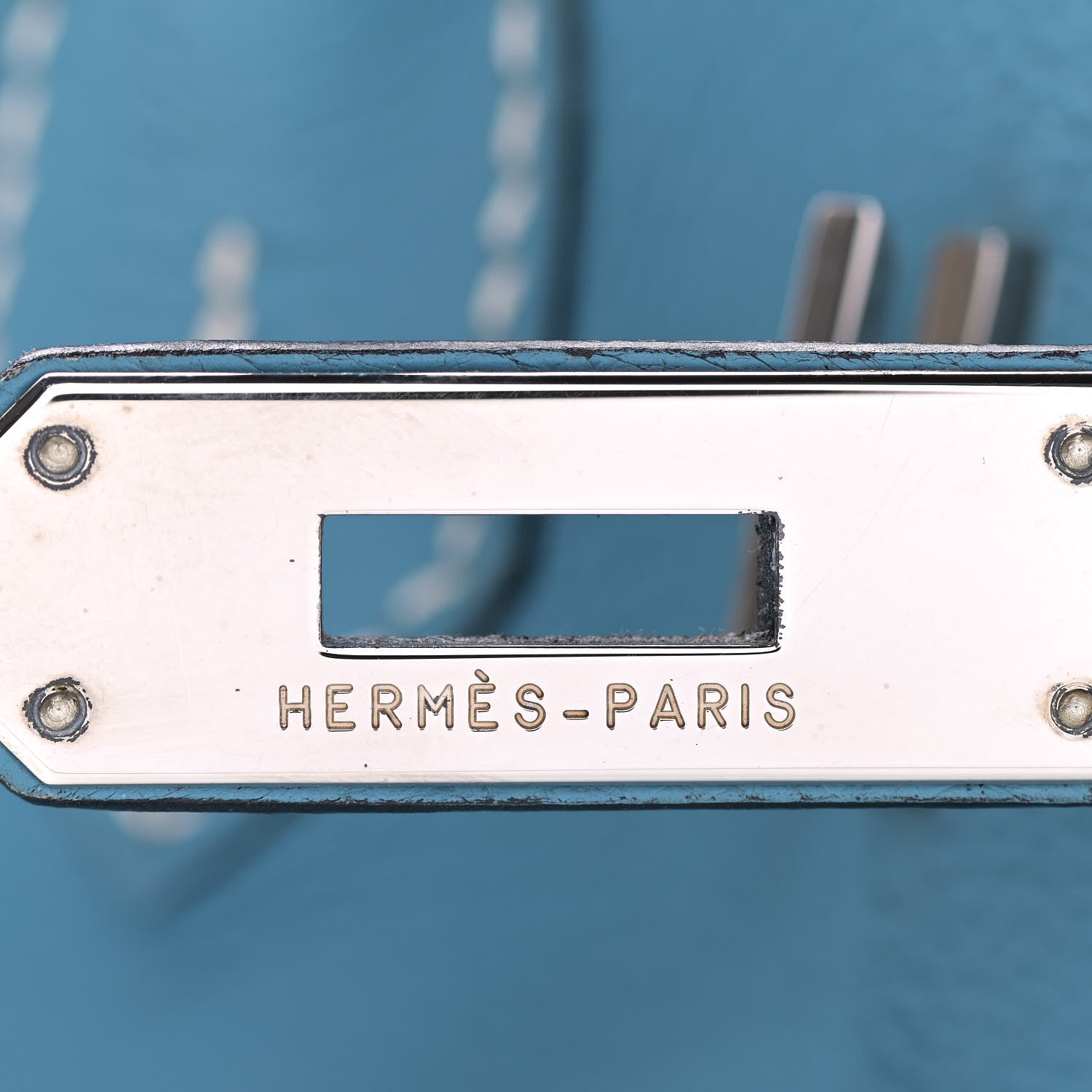 Hermes Togo Birkin 30 Blue Jean 24 of 28