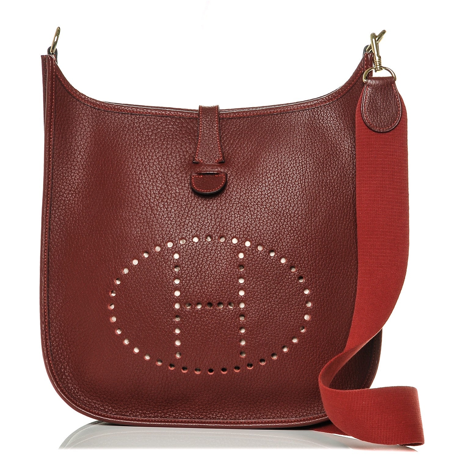 Hermes Fjord Evelyne GM Rouge H 1 of 6