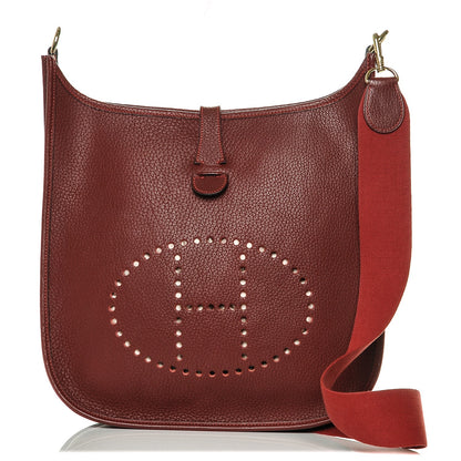 Hermes Fjord Evelyne GM Rouge H 1 of 6