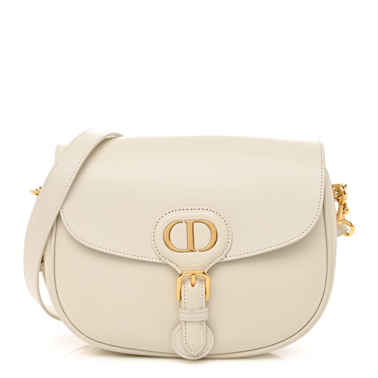 Box Calfskin Medium Bobby Flap Latte