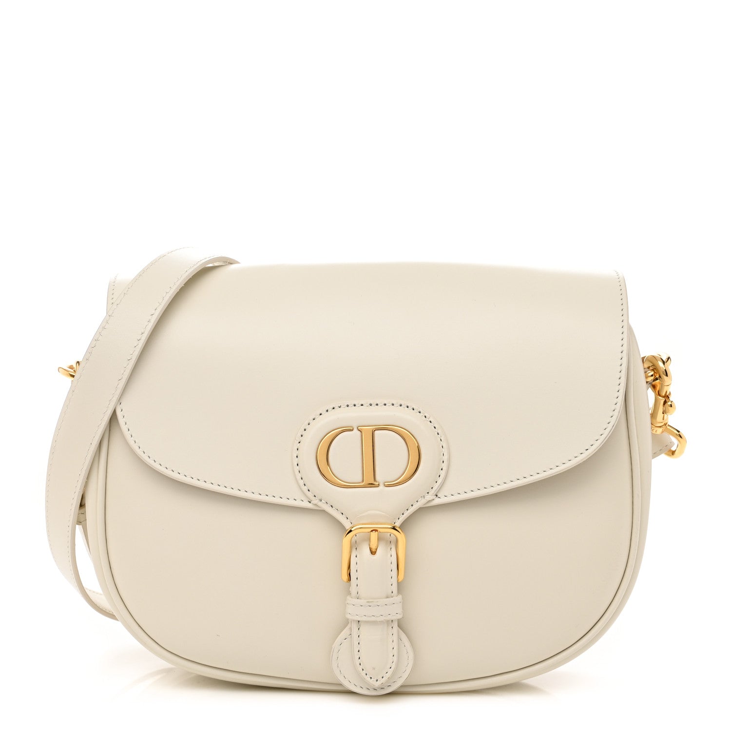 Christian Dior Box Calfskin Medium Bobby Flap Latte 1 of 12