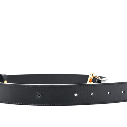Gucci Plutone Calfskin Double G 30mm Belt 70 28 Black 6 of 6