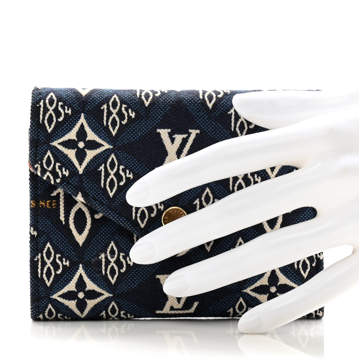 Jacquard Since 1854 Victorine Wallet Blue