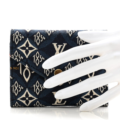 Louis Vuitton Jacquard Since 1854 Victorine Wallet Blue 2 of 9