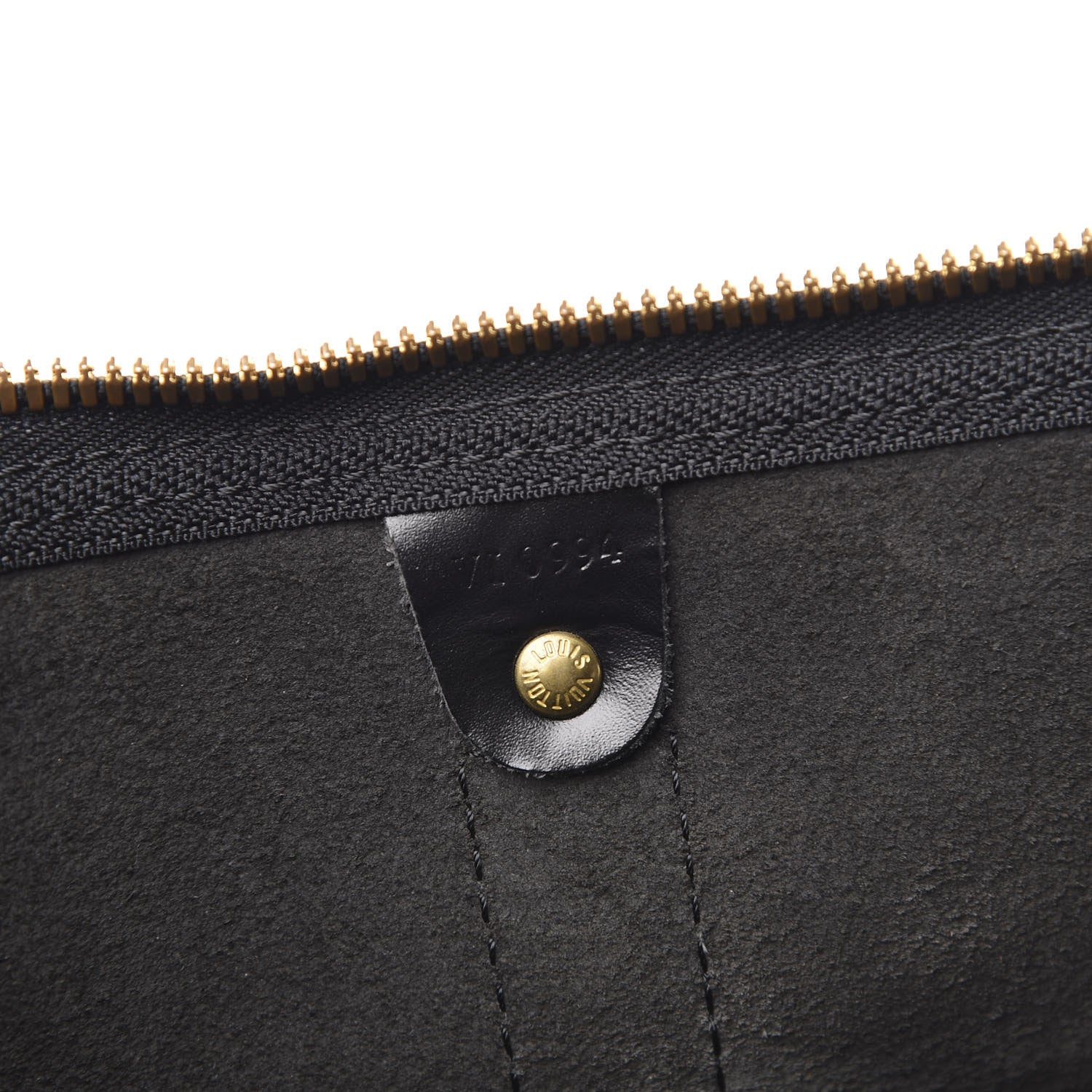Louis Vuitton Epi Keepall 45 Black 6 of 9