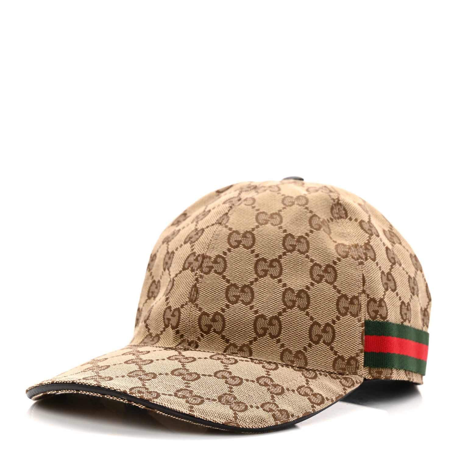 Gucci Monogram Web Baseball Hat S Beige Cocoa 1 of 9