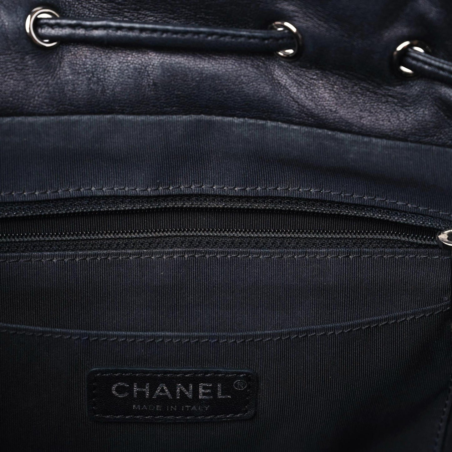 Lambskin Quilted Large Urban Spirit Backpack Black